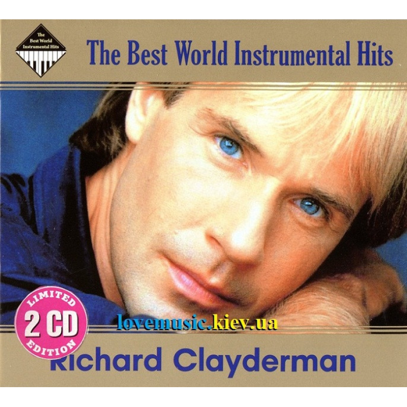 Музичний сд диск RICHARD CLAYDERMAN Best world instrumental hits (2009) (audio cd)