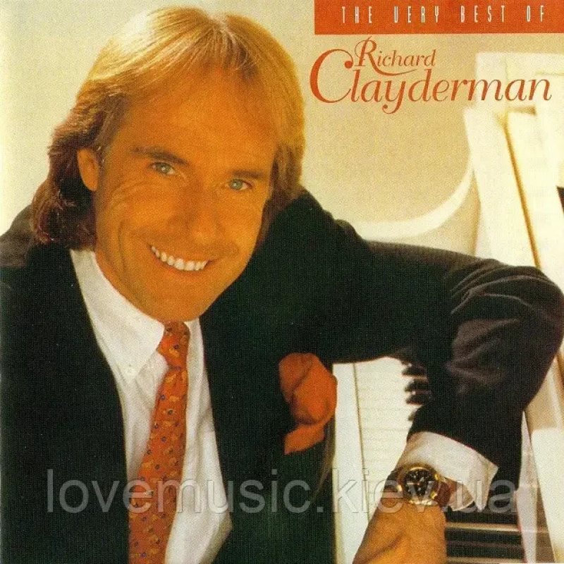 Музичний сд диск RICHARD CLAYDERMAN The best of (1995) (audio cd)