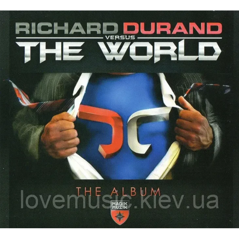 Музичний сд диск RICHARD DURAND Versus the world (2012) (audio cd)