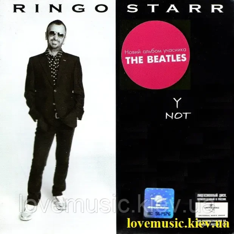 Музичний сд диск RINGO STARR Y not (2010) (audio cd)