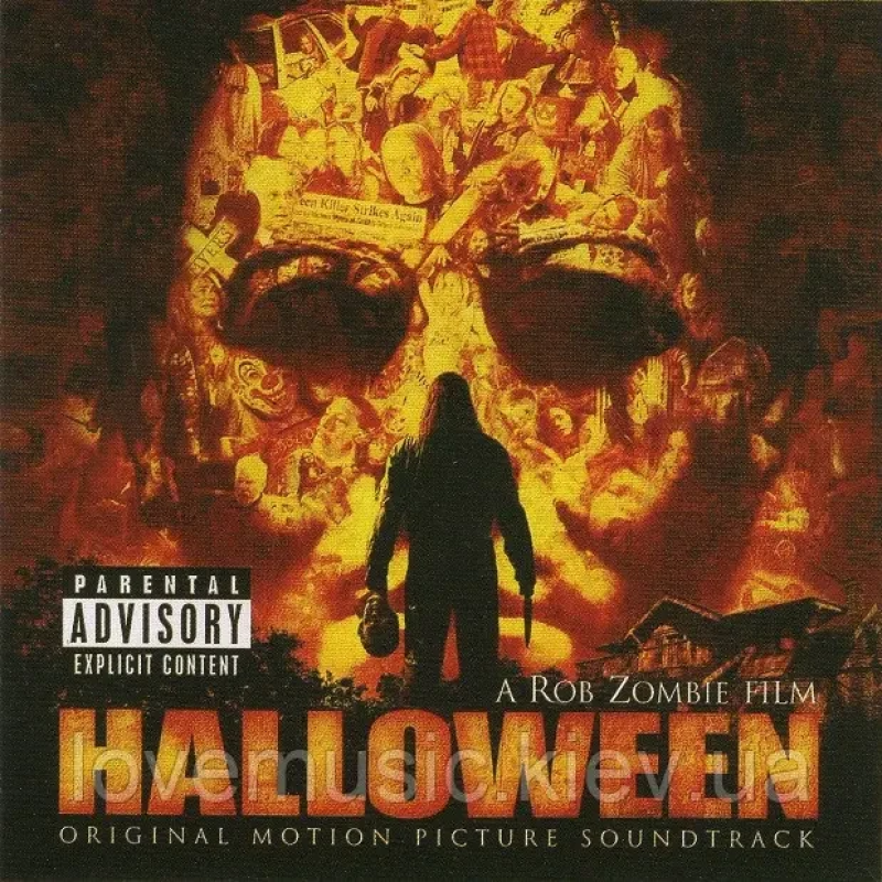 Музичний сд диск ROB ZOMBIE Halloween (2007) (audio cd)