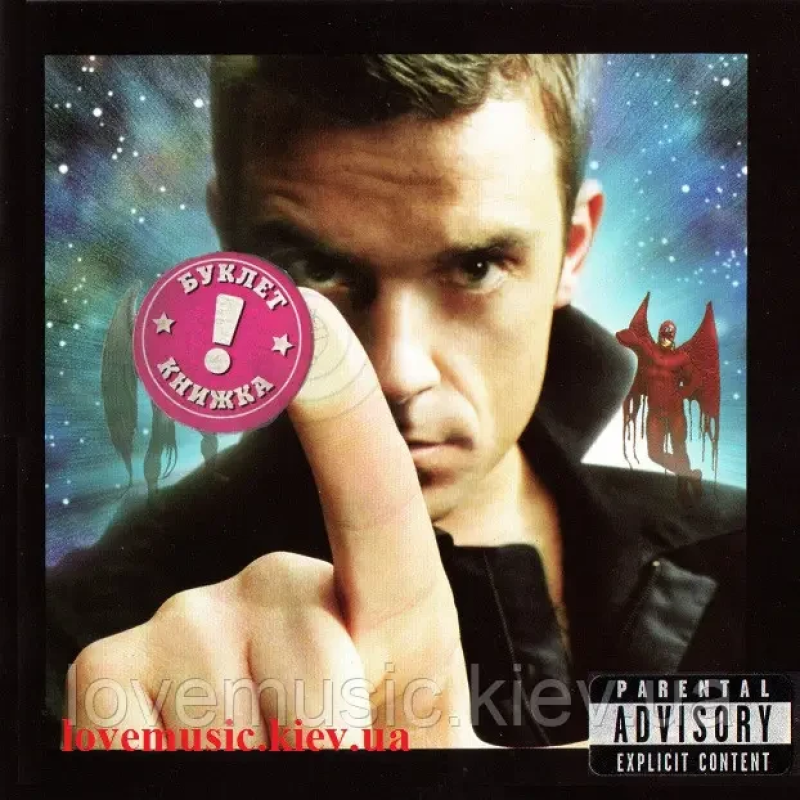 Музичний сд диск ROBBIE WILLIAMS Intensive care (2005) (audio cd)