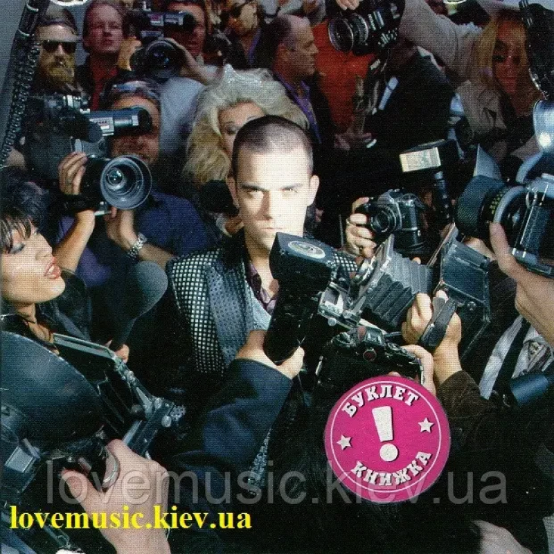 Музичний сд диск ROBBIE WILLIAMS Life thru a lens (1997) (audio cd)