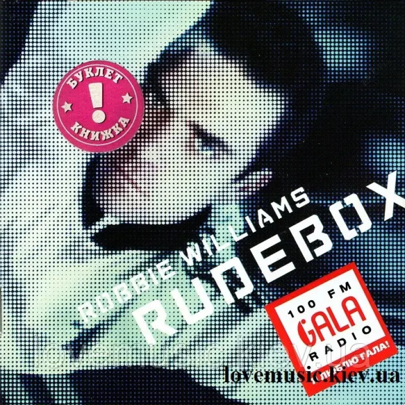 Музичний сд диск ROBBIE WILLIAMS Rudebox (2006) (audio cd)