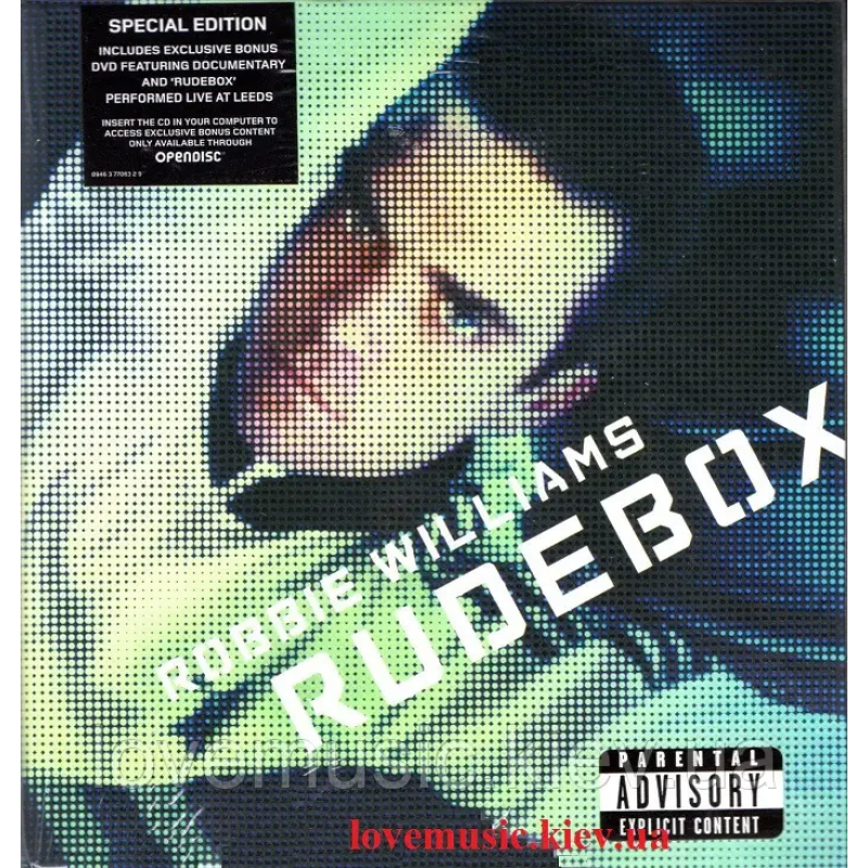 Музичний сд диск ROBBIE WILLIAMS Rudebox (2006) (audio cd)