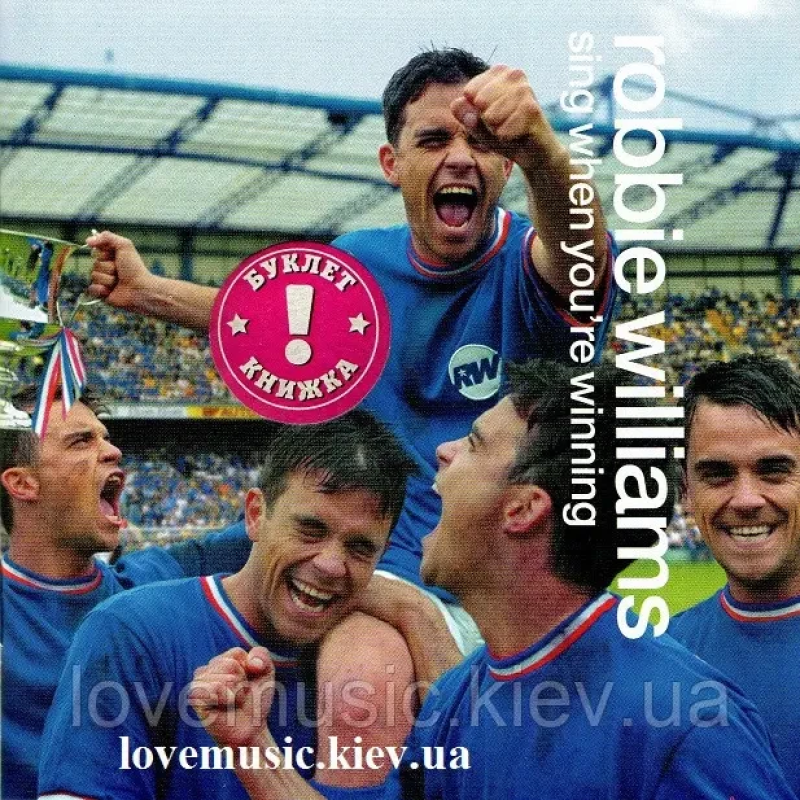 Музичний сд диск ROBBIE WILLIAMS Sing when you“re winning (2000) (audio cd)