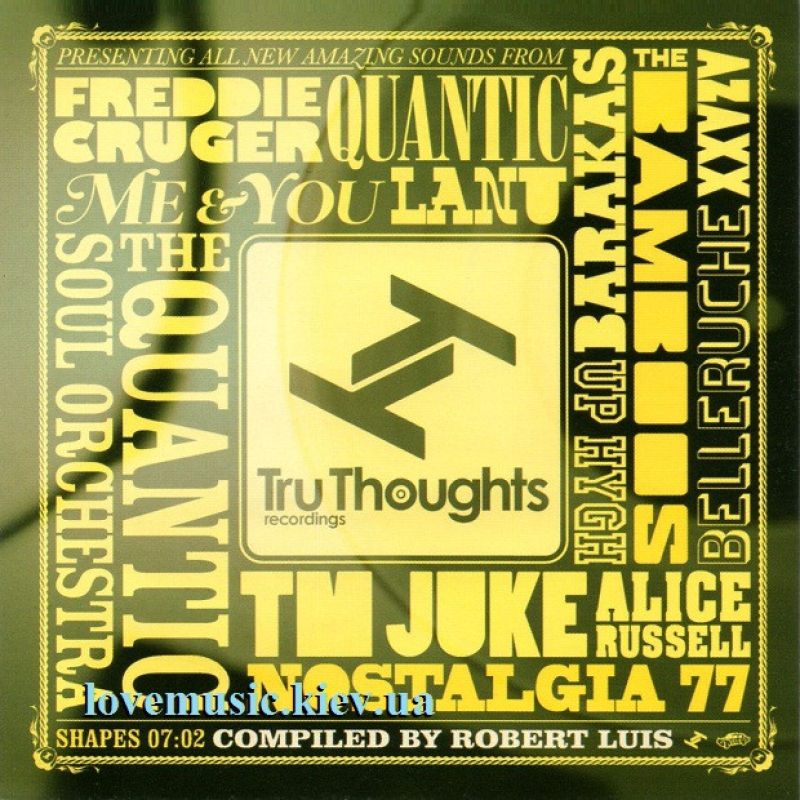 Музичний сд диск ROBERT LUIS Shapes 07:02 (2008) (audio cd)