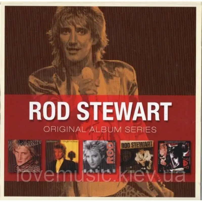 Музичний сд диск ROD STEWART Original album series (2010) (audio cd)