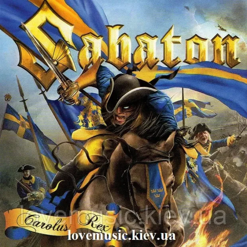 Музичний сд диск SABATON Carolus rex (2012) (audio cd)
