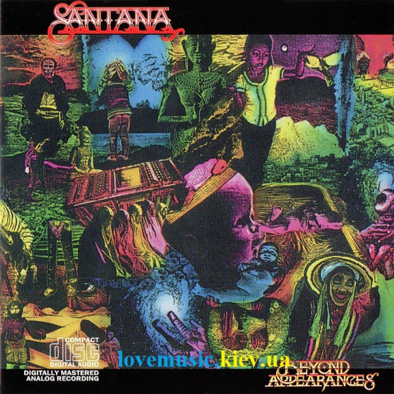 Музичний сд диск SANTANA Beyond appearances (1985) (audio cd)