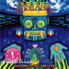 Музичний сд диск SANTANA Blessings and Miracles (2021) (audio cd)