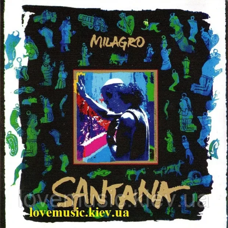 Музичний сд диск SANTANA Milagro (1992) (audio cd)