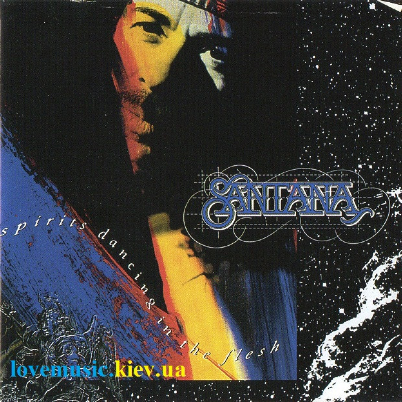Музичний сд диск SANTANA Spirits dancing in the flesh (1990) (audio cd)