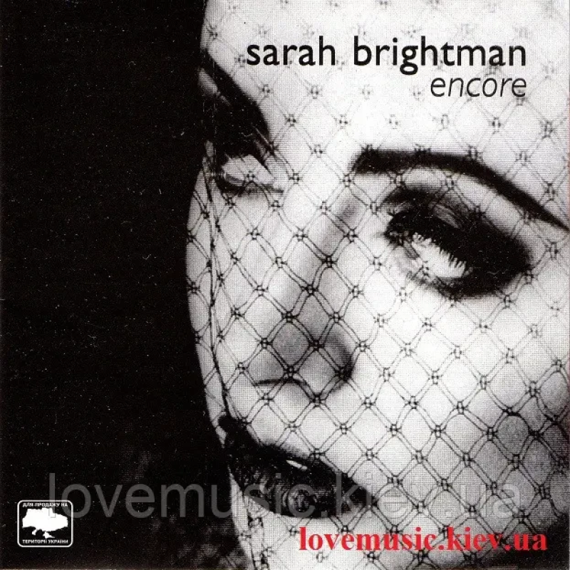 Музичний сд диск SARAH BRIGHTMAN Encore (2002) (audio cd)