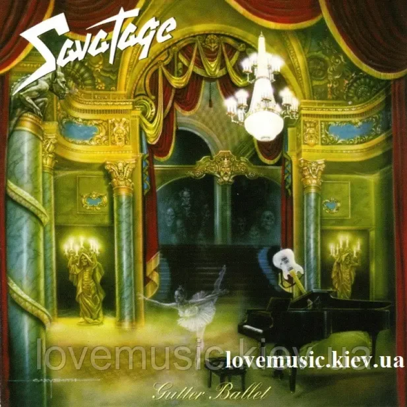 Музичний сд диск SAVATAGE Gutter ballet (1989) (audio cd)