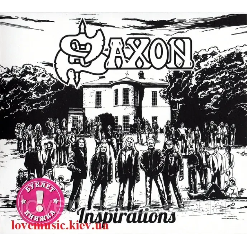 Музичний сд диск SAXON Inspirations (2021) (audio cd)