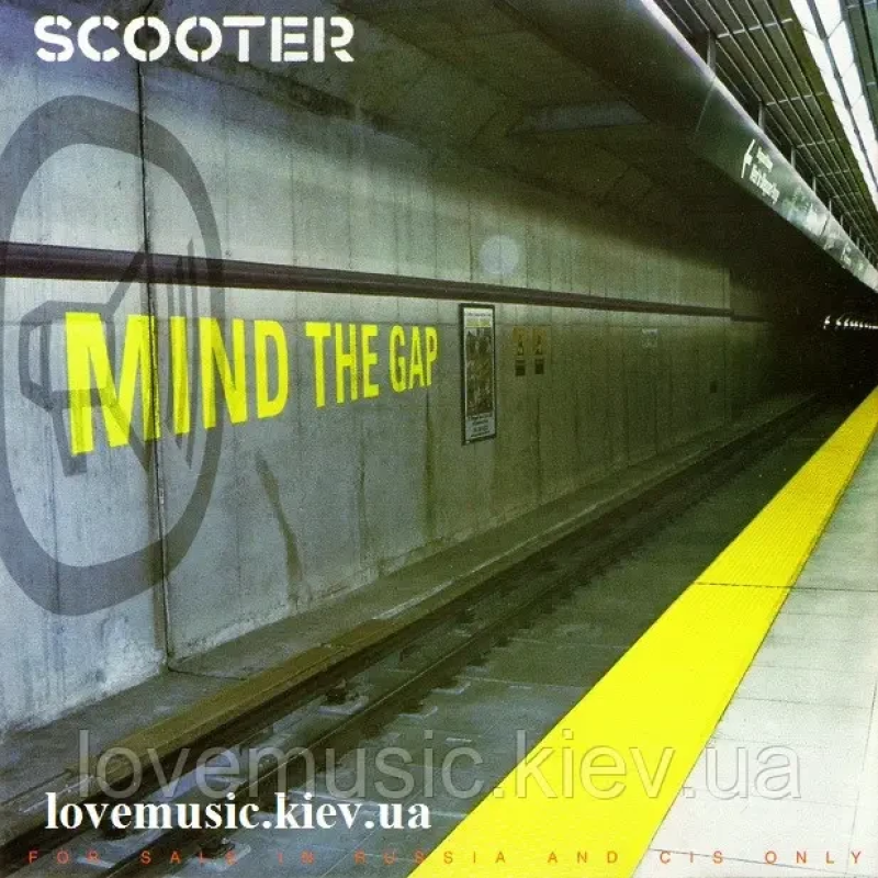 Музичний сд диск SCOOTER Mind the gap (2004) (audio cd)