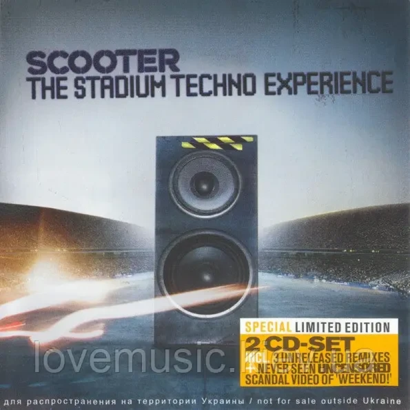 Музичний сд диск SCOOTER The stadium techno experience (2003) (audio cd)