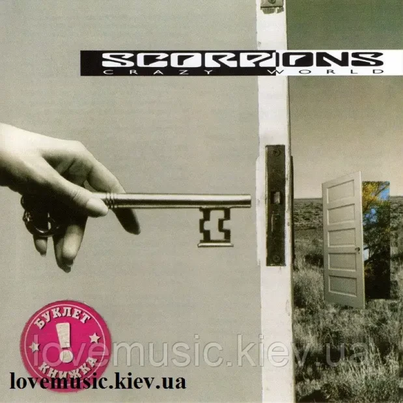 Музичний сд диск SCORPIONS Crazy world (1990) (audio cd)