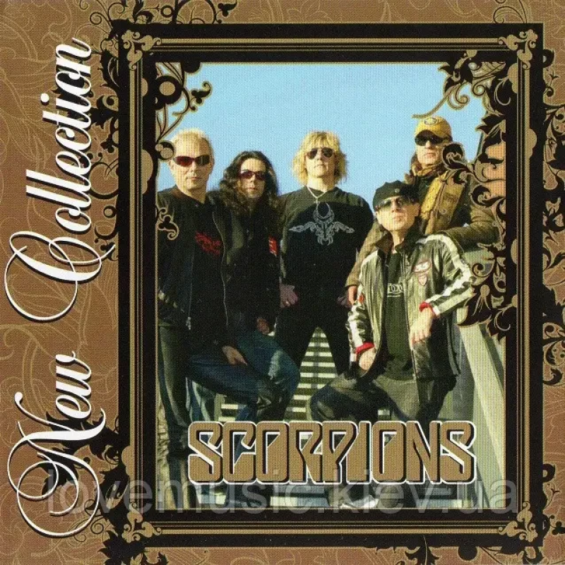 Музичний сд диск SCORPIONS New collection (2008) (audio cd)