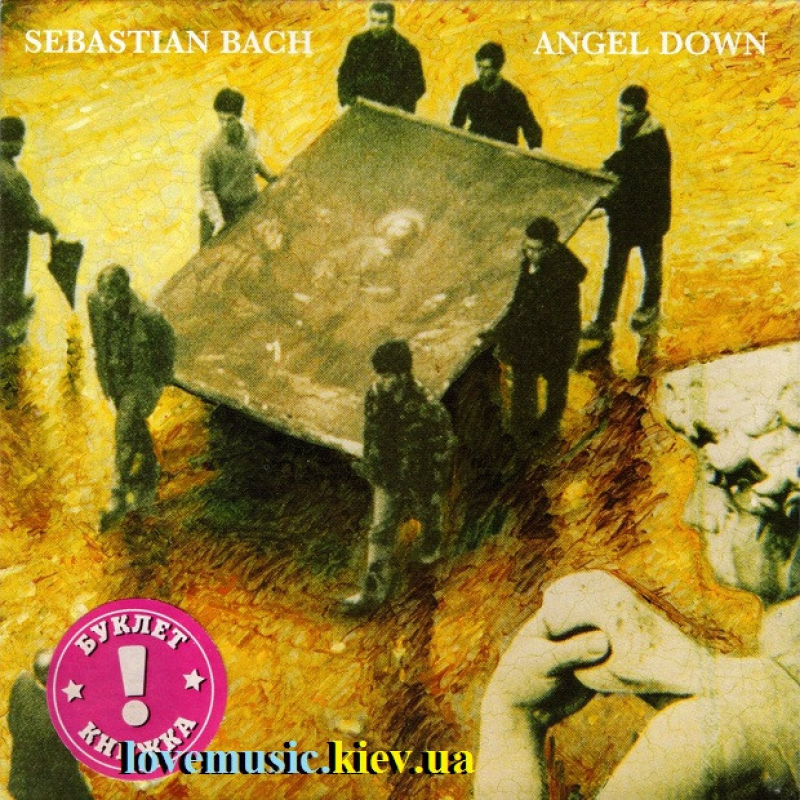 Музичний сд диск SEBASTIAN BACH Angel down (2007) (audio cd)