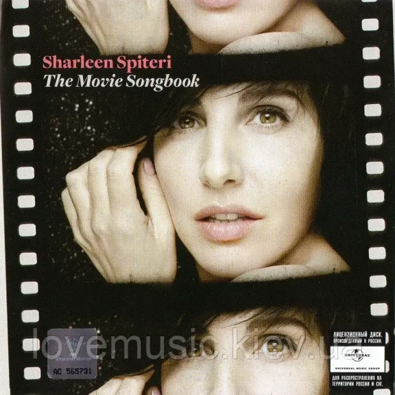 Музичний сд диск SHARLEEN SPITERI The movie songbook (2010) (audio cd)