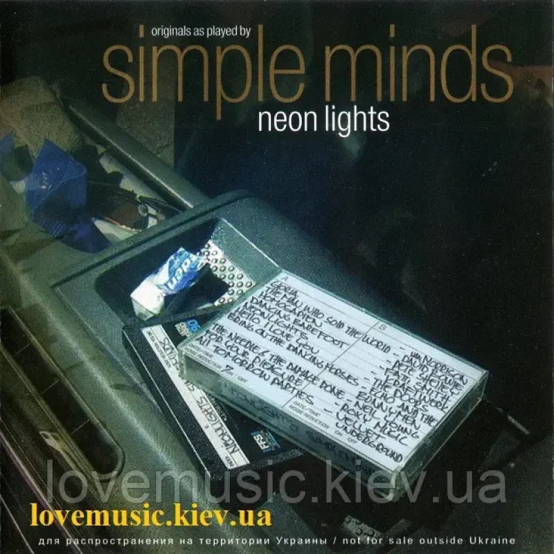 Музичний сд диск SIMPLE MINDS Neon lights (2001) (audio cd)