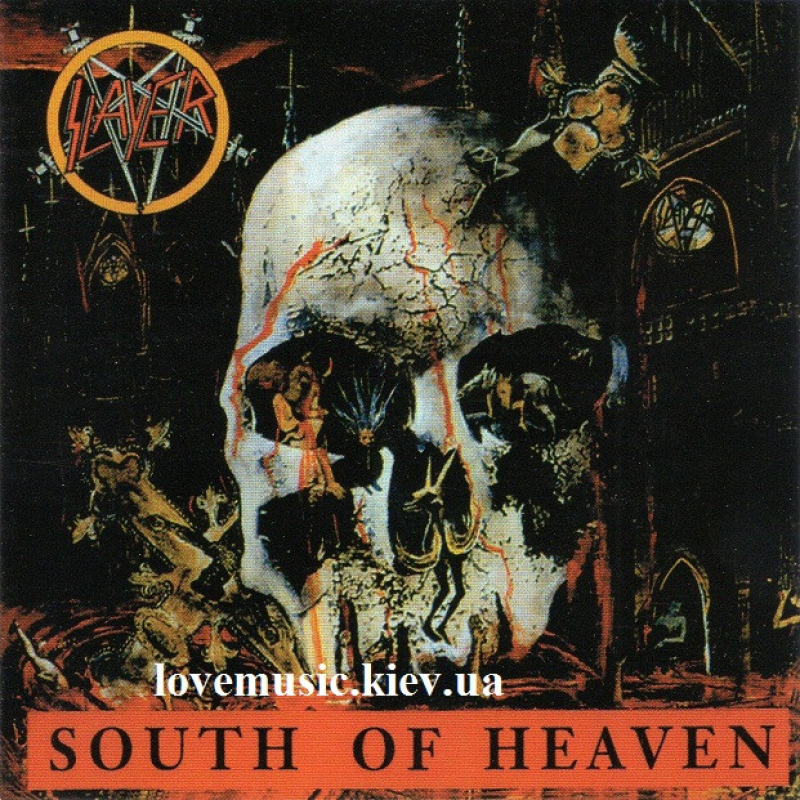 Музичний сд диск SLAYER South of heaven (2004) (audio cd)