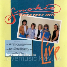 Музичний сд диск SMOKIE Greatest hits live (2006) (audio cd)