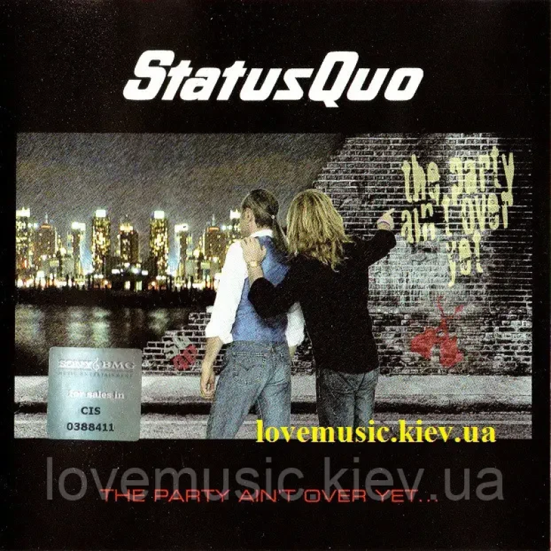 Музичний сд диск STATUS QUO Party aint over yet (2005) (audio cd)