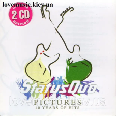 Музичний сд диск STATUS QUO Pictures 40 years of hits (2008) (audio cd)
