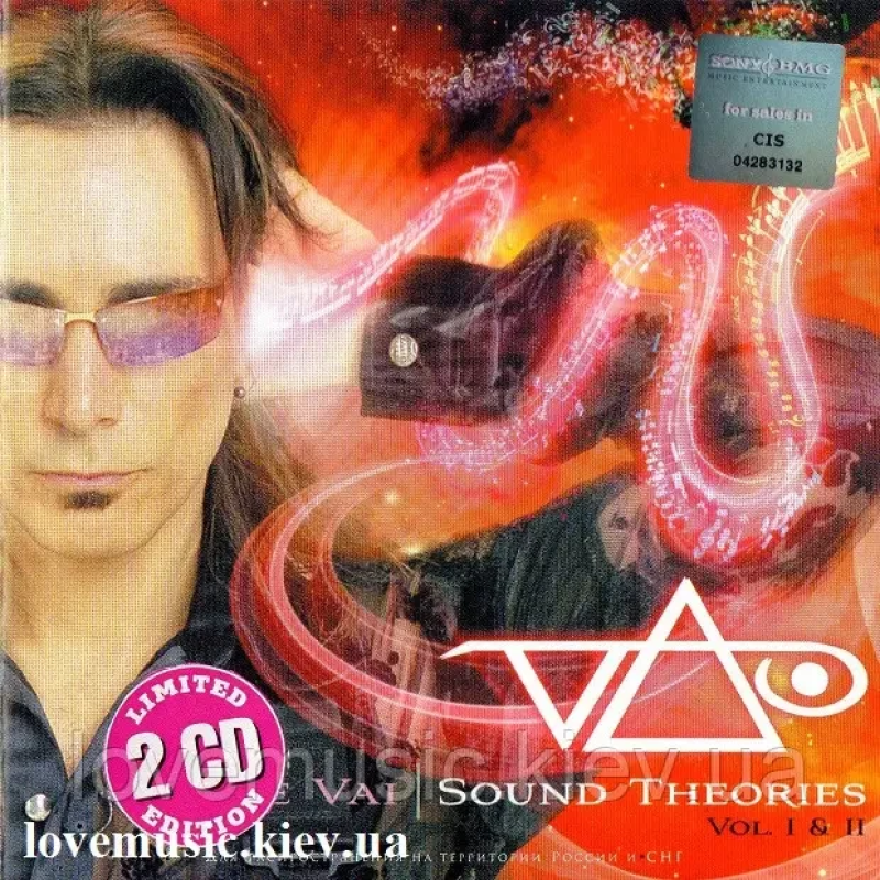 Музичний сд диск STEVE VAI Sound Theories Vol. 1 & 2 (2007) (audio cd)