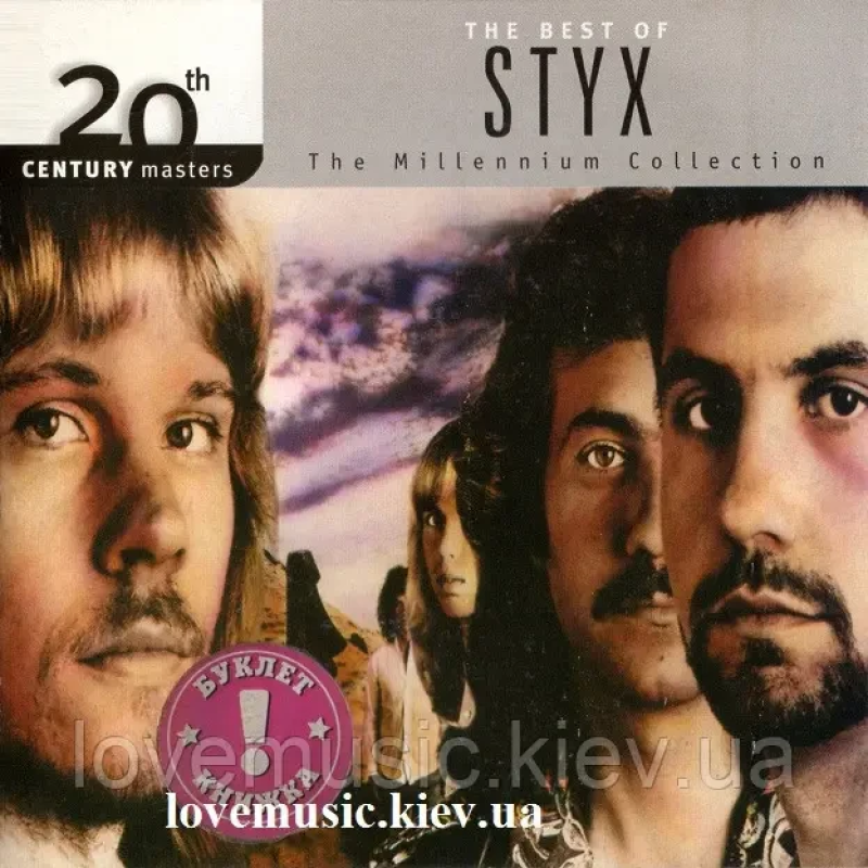 Музичний сд диск STYX The best of The millenium collection (2000) (audio cd)