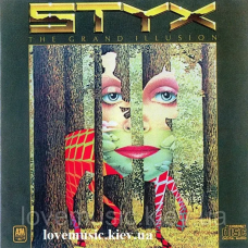 Музичний сд диск STYX The grand illusion (1977) (audio cd)