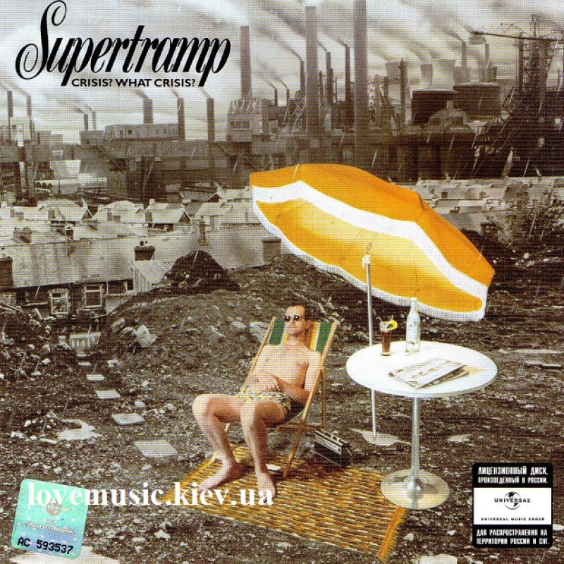 Музичний сд диск SUPERTRAMP Crisis? What crisis? (1975) (audio cd)