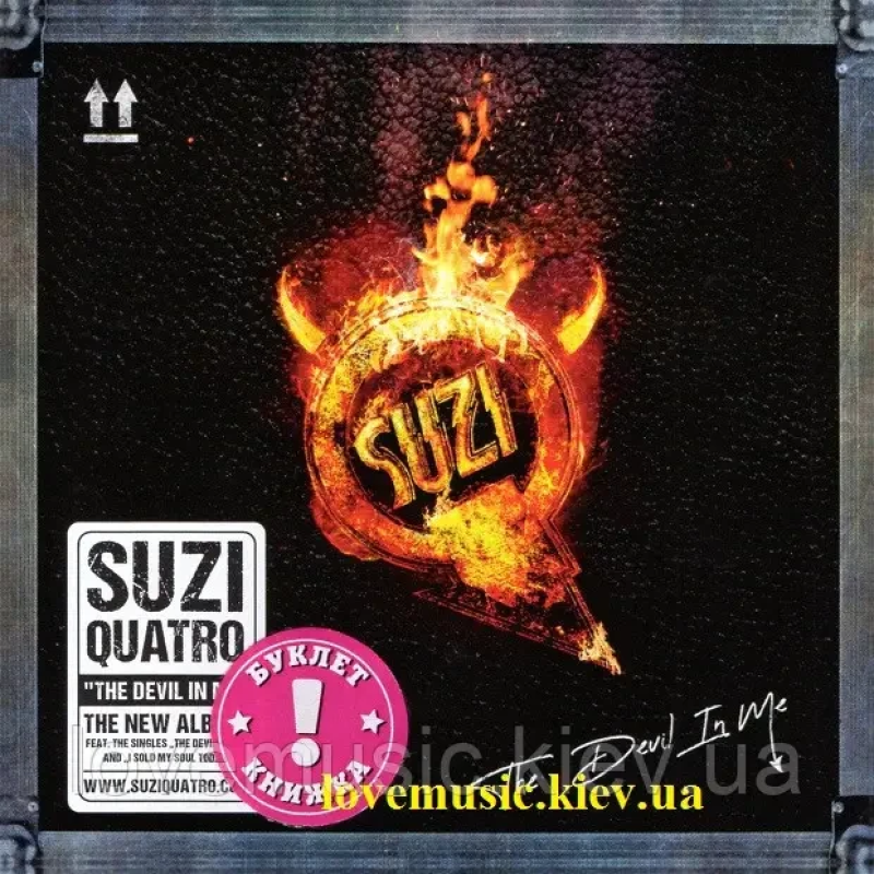 Музичний сд диск SUZI QUATRO The devil in me (2021) (audio cd)
