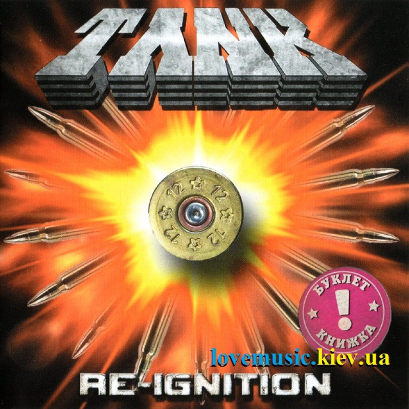 Музичний сд диск TANK Re-Ignition (2019) (audio cd)