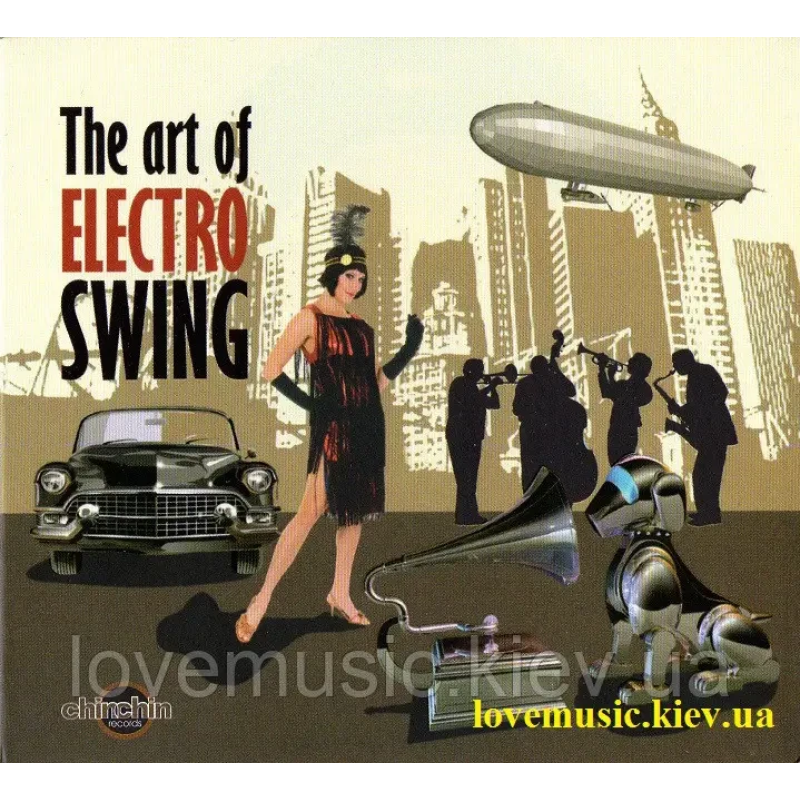 Музичний сд диск THE ART OF ELECTRO SWING (2012) (audio cd)