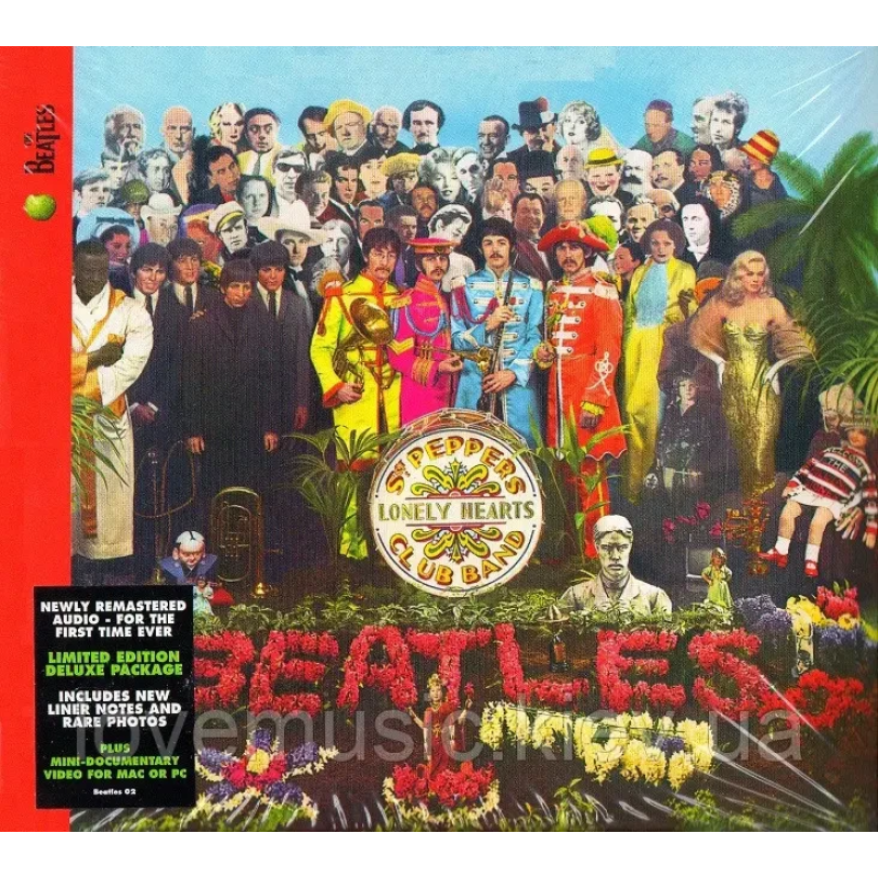 Музичний сд диск THE BEATLES Sgt. Pepper“s lonely hearts club band (1967) (audio cd)