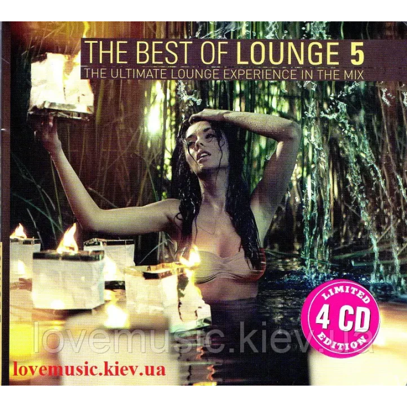 Музичний сд диск THE BEST OF LOUNGE 5 (2013) (audio cd)