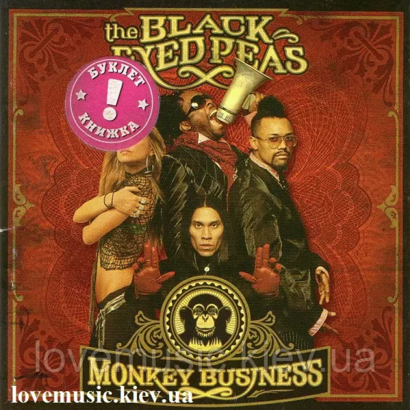 Музичний сд диск THE BLACK EYED PEAS Monkey business (2005) (audio cd)