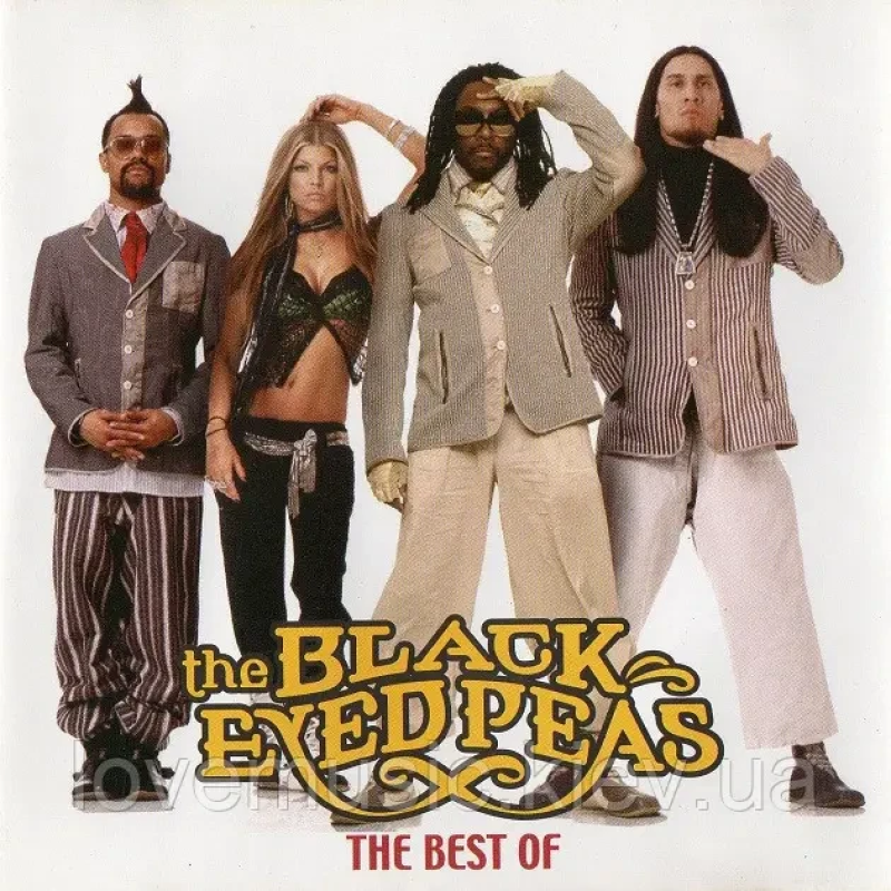Музичний сд диск THE BLACK EYED PEAS The best of (2008) (audio cd)