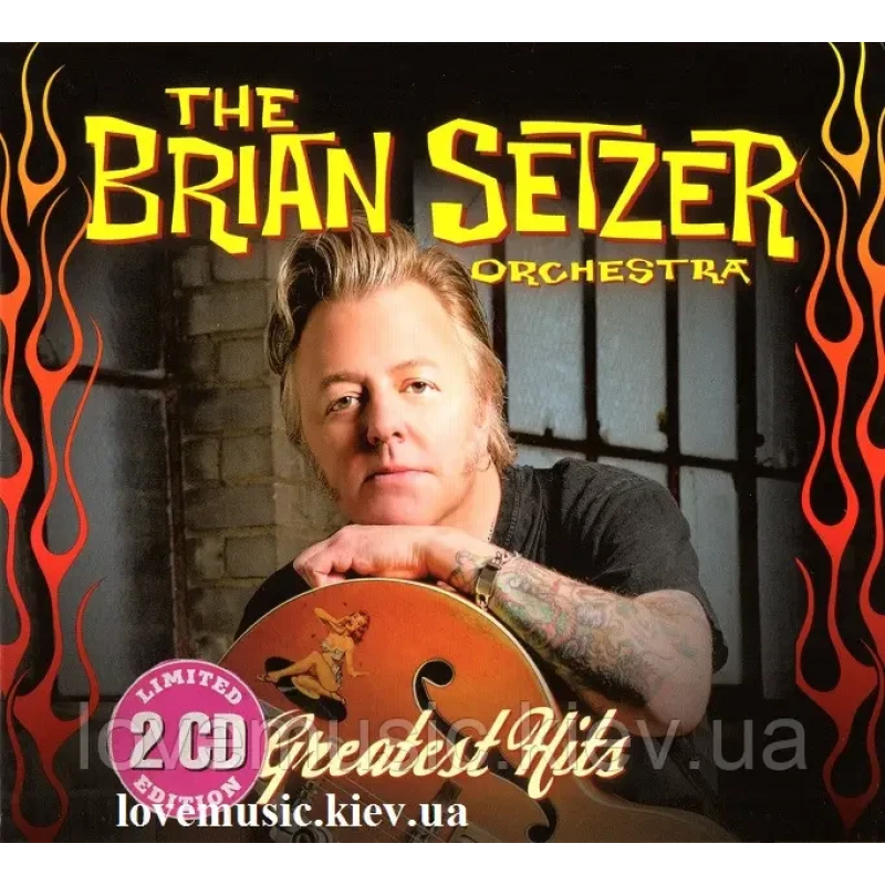 Музичний сд диск THE BRIAN SETZER ORCHESTRA Greatest hits (2011) (audio cd)