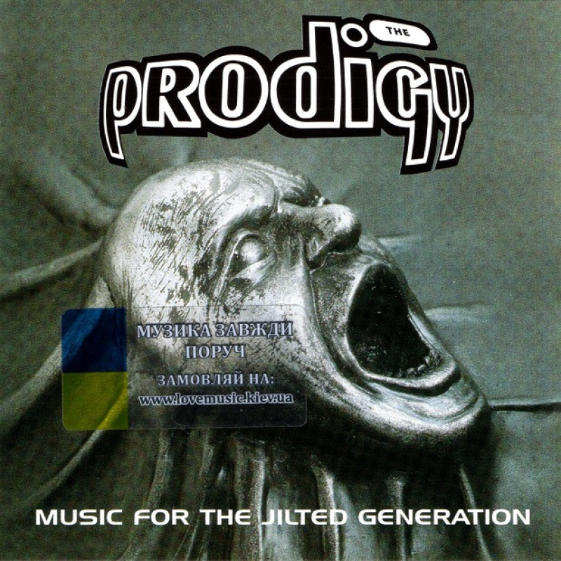 Музичний сд диск THE PRODIGY Music for the jilted generation (1994) (audio cd)