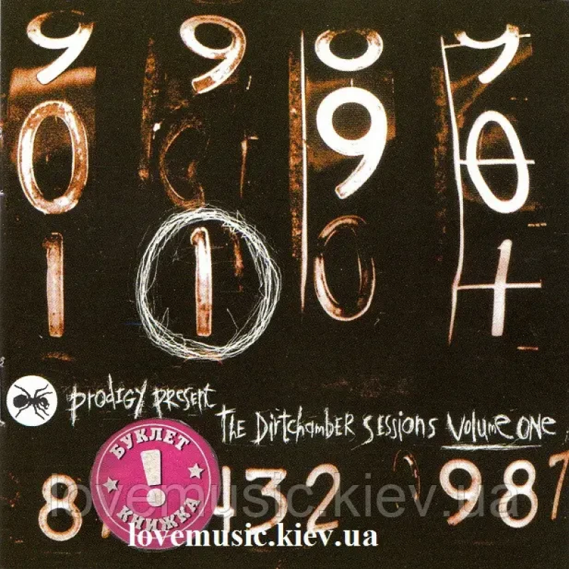 Музичний сд диск THE PRODIGY The dirtchamber session volume one (1999) (audio cd)