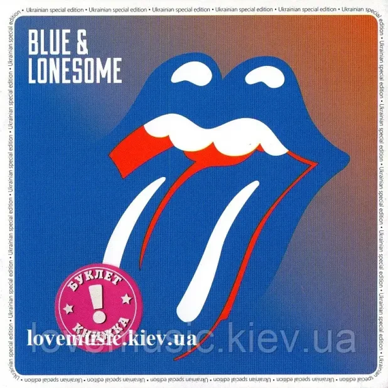 Музичний сд диск THE ROLLING STONES Blue & Lonesome (2016) (audio cd)
