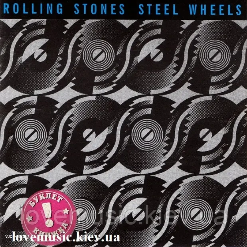 Музичний сд диск THE ROLLING STONES Steel wheels (1989) (audio cd)