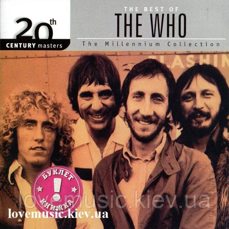 Музичний сд диск THE WHO The best of 20th century masters (2004) (audio cd)