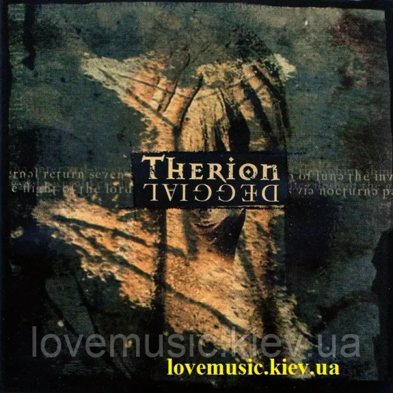 Музичний сд диск THERION Deggial (2000) (audio cd)