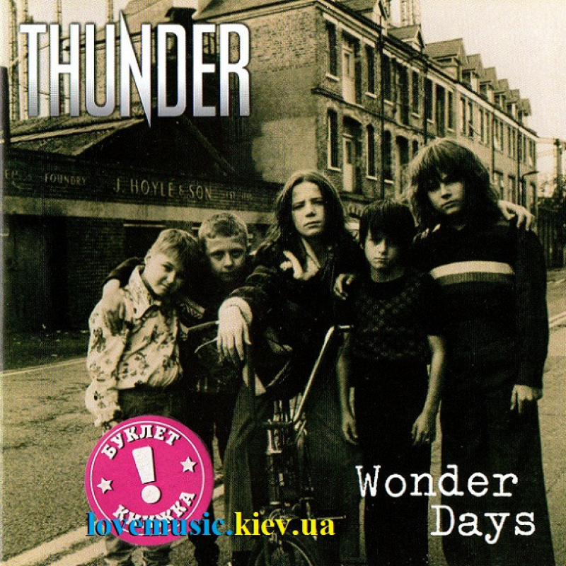 Музичний сд диск THUNDER Wonder days (2015) (audio cd)